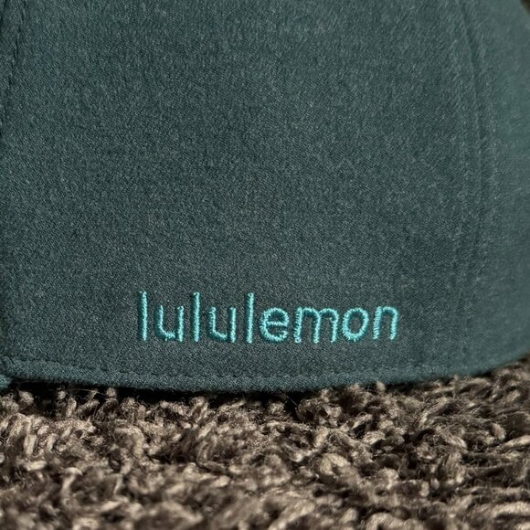 lululemon NWT Days Shade Flannel Ball Cap O/S Heathered Green Jasper - Picture 5 of 9